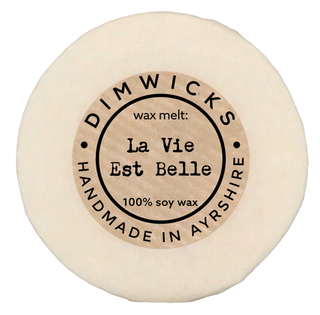 Hand-made Wax Melt from Dimwicks