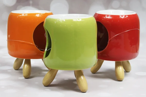 Retro Cylinder Wax Melt/Oil Burner