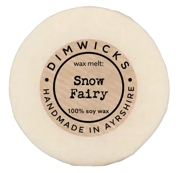 Snow Fairy Hand-made Wax Melt from Dimwicks