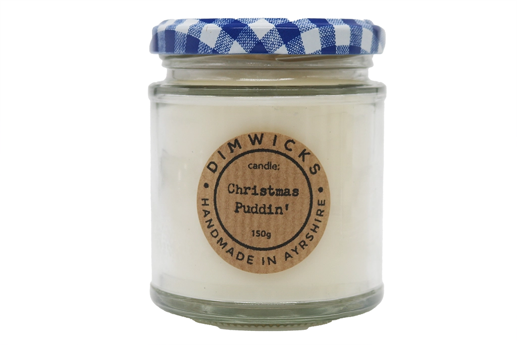 Christmas Puddin Small Jar Candle