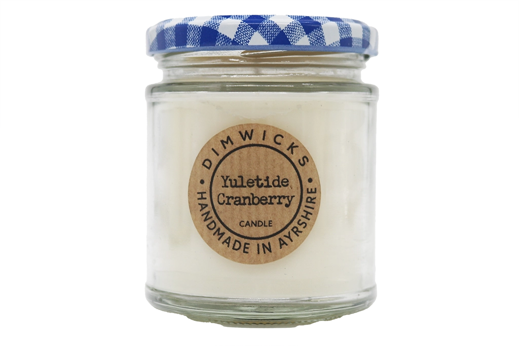 Yuletide Cranberry Small Jar Candle